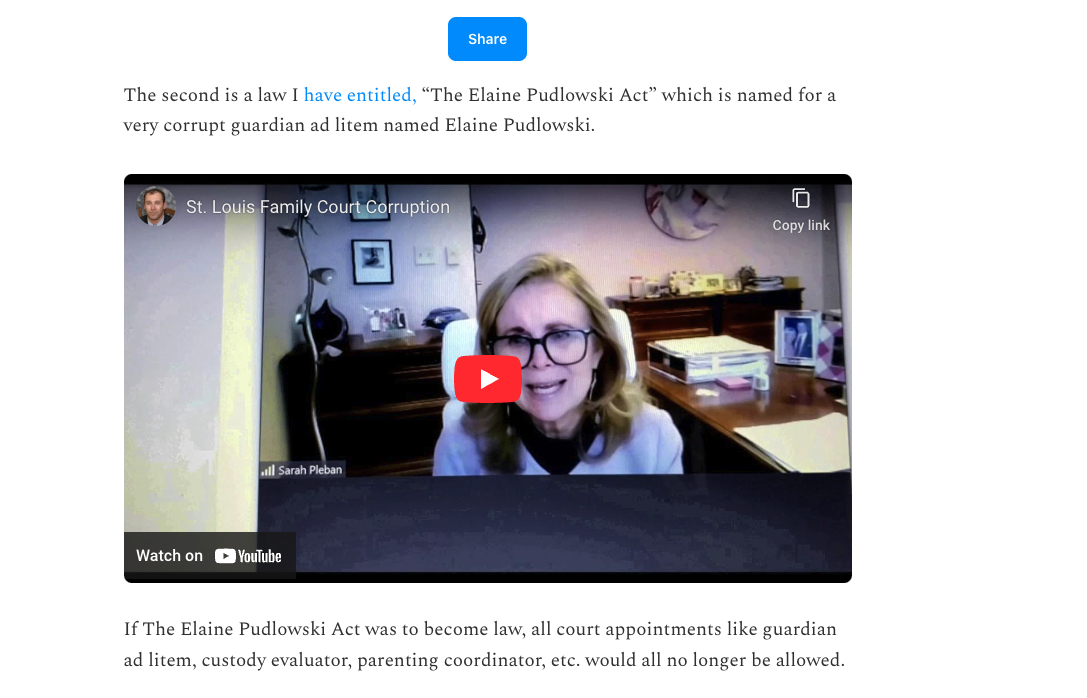 Elaine Pudlowski Act